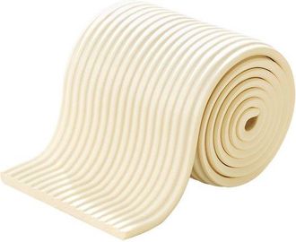 No Brand Tiras De Seguridad De Espuma Autoadhesivas Para Esquinas, Color Beige, Almohadilla Protectora Para Parachoques, 2 M, Protectores De Bordes De Mesa Seg