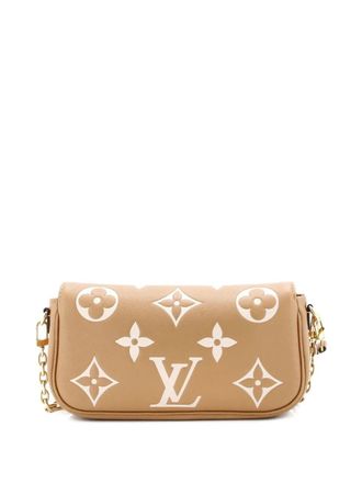 Louis Vuitton Ivy Wallet on Chain Bicolor Monogram Empreinte Giant crossbody bag - Brown