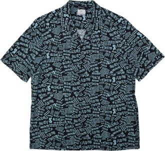 Ksubi Heroism text-print tencel shirt - men - TENCEL - M - Black