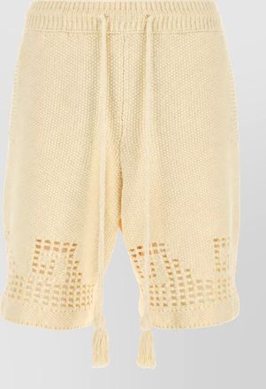 Alanui cotton blend bermuda shorts