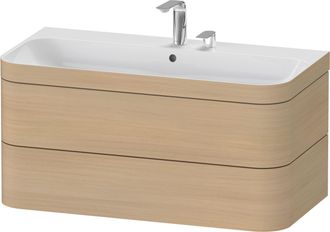 Duravit Duravit Happy D.2 Plus Set De Encastre A Pared, 975x490mm, 2