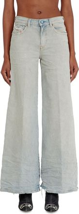Diesel Flare Jeans Regular Waist 1978 D-Akemi - Jeans - Woman - Blue