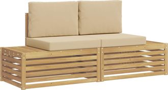 vidaXL Juegos De Sof&aacute;s 3 Pieza 182,5 X 63 X 73 Cm Vidaxl