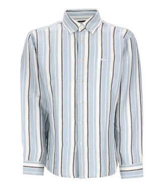 HUGO BOSS Light Blue Regular Stripes Shirt