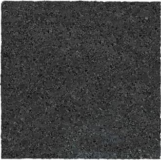 vidaXL Almohadilla De Goma Negro Goma Vidaxl