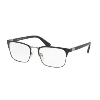 Prada Glasses, male, Black, Size: 55 MM Heritage Glasses