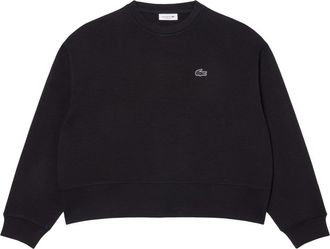 Lacoste Oversized Black Sweatshirt With Design