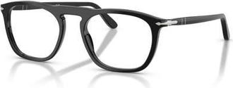Persol 53mm Square optical glasses in Black at Nordstrom