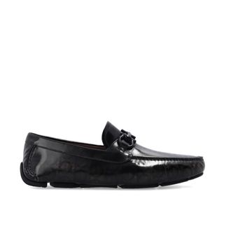 Ferragamo Salvatore Ferragamo New Parigi Gancini Ornament Leather Driver, Brand Size 7.5