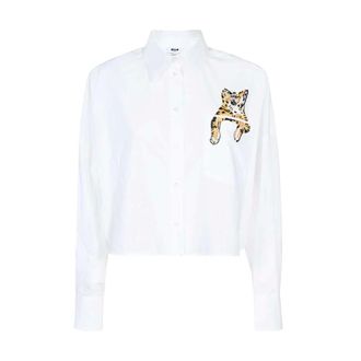 Msgm Msgm, Donna, Camicette, Bianco, S, new