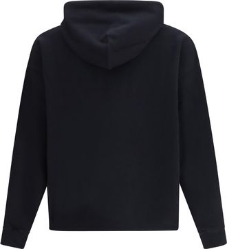 Off-white Mens Cotton Hoodie Black Sweatshirts Sweater