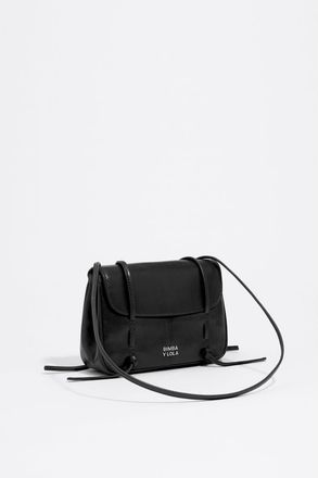 Bimba & Lola Mini Leather Flap Lolita Bag in Black at Nordstrom