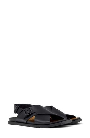 Camper Louise Slingback Sandal in Dark Black at Nordstrom, Size 36