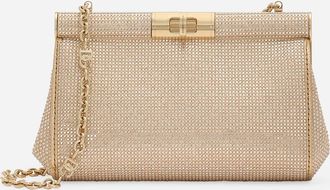 Dolce & Gabbana Small Marlene Shoulder Bag - Woman Shoulder And Crossbody Bags Beige Onesize