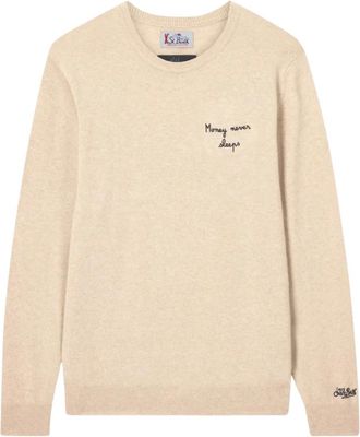 MC2 Saint Barth Heron Sweater - Knitwear - Hombre - Beige - ONE SIZE