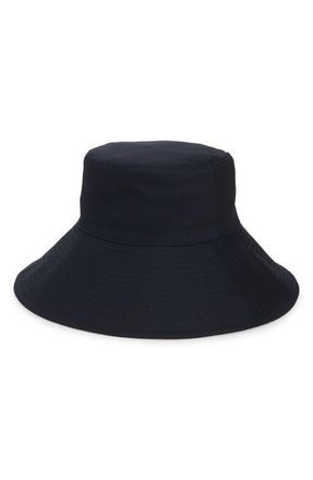 Nordstrom Reversible Cotton Bucket Hat in Rose- Navy at Nordstrom