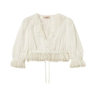 Twinset Blouses - female - Twinset - Blouses - White - XS - Blouses & Shirts