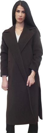 Emme Di Marella Emme DI Marella, Dames, Mantels, Bruin, Maat: S Wol