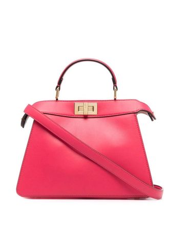 Fendi Peekaboo Iseeu kleine draagtas - Roze
