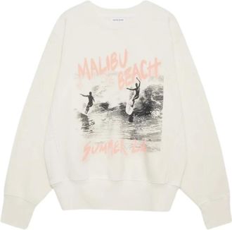 Anine Bing Mujer, Sudaderas, Blanco, Talla: S