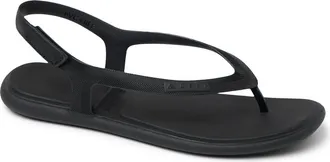 Reef Water Willow Maya Slingback Sandal in Black/black at Nordstrom, Size 11