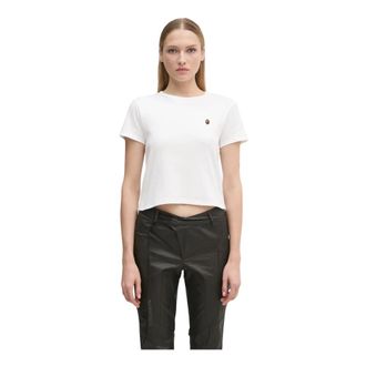 A Bathing Ape A Bathing Ape, Mujer, Camisetas, Blanco, Talla: M