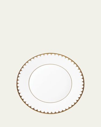 L'OBJET Aegean Filet Gold Dessert Plate