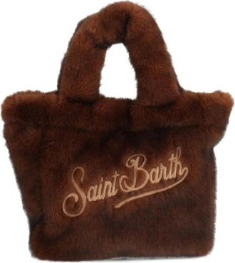 MC2 Saint Barth Mini Vanity Soft Fur - - Bags - Donna - Marrone - ONE SIZE