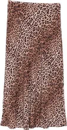 Rixo Kelly Leopard-print Maxi Skirt