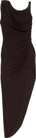 Elisabetta Franchi Asymmetric-hem Dress