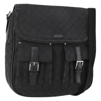 Gucci Pre-owned Vintage GG Canvas Shoulder Bag - - Pre-owned - Donna - Nero - ONE SIZE