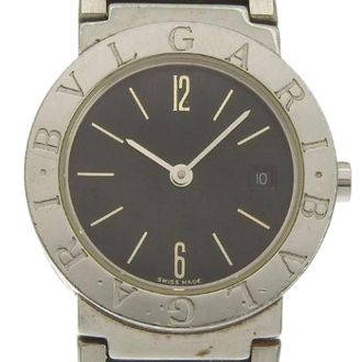 Bulgari Pre-owned Vintage Polshorloge - Dames - Vintage Horloges - Zwart - ONE Size - Vintage