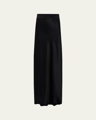 L'agence Ryker Silk Maxi Skirt