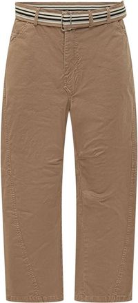 Mordecai Broeken - Heren - Straight fit broeken - Beige - M - Broeken