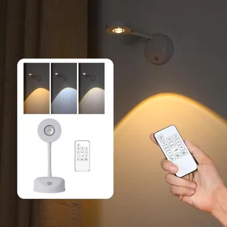 OEM Luce Per Quadri Senza Fili, Lampada Da Parete Ricaricabile, Faretto A Led, 3 Temperature Di Colore, Luce Da Pittore Con Sensore Di Movimento E Testa L