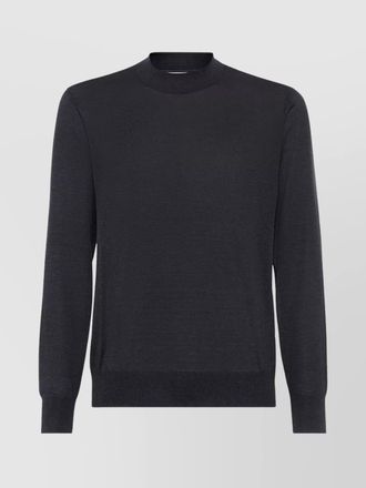 Brunello Cucinelli silk cotton crew-neck jumper