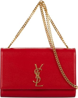 Saint Laurent Borsa a spalla con catena anni 2000 - Rosa