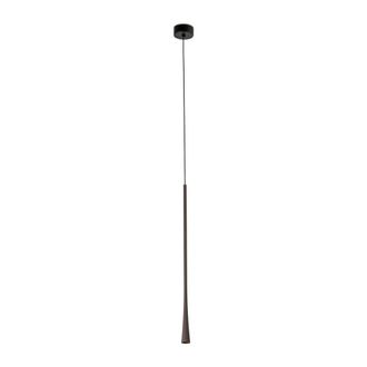 Netlighting Diana 60 Integrated LED Pendant Ceiling Light Dark Brown 2700K