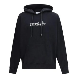 Off-white Hoodies, male, Black, Size: XL Heraldic Treshold Arrows Hoodie