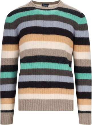 Drumohr striped jumper - men - Wool - 48 - Neutrals