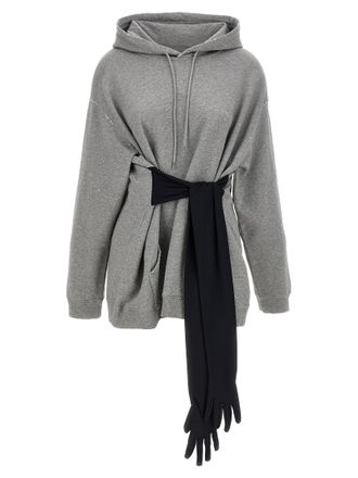 Maison Margiela Gray Cotton Short Womens Dress
