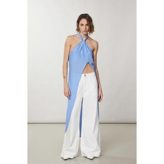 Patrizia Pepe Viscose Tank Womens Tops