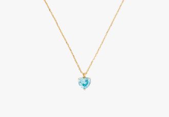 Kate Spade New York My Love March Heart Pendant