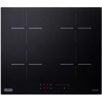 DeLonghi Placa De Cocina Empotrada De Longhi Yli 60 De 59 Cm, Inducci&oacute;n, 4 Fuegos, Color Negro