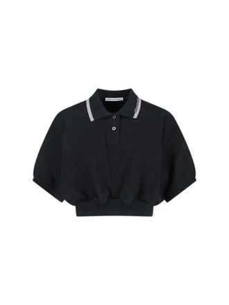 Alexander Wang Logo Polo - Black