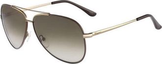 Ferragamo SF 131S 211 Mens Sunglasses Brown Size 60