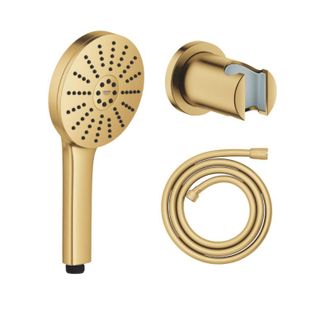 GROHE Vitalio Joy+ 120 Ducha De Mano + Soporte De Pared + Flexible 175 Cm Cool Sunrise