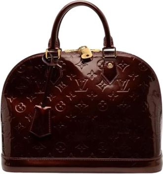 Louis Vuitton Pre-owned Handbags, female, Red, Size: ONE SIZE Pre-owned Alma PM