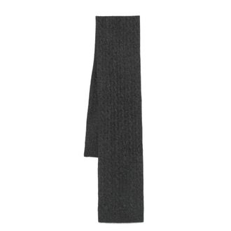 Polo Ralph Lauren Warm Wolblend Sjaal - Heren - Wintersjaals - Grijs - ONE Size - Wol - Accessoires