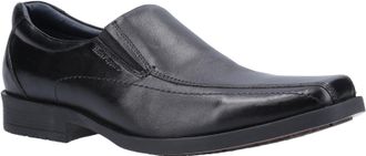 Hush Puppies Hush puppies brody slip op leer heren smart shoes zwart